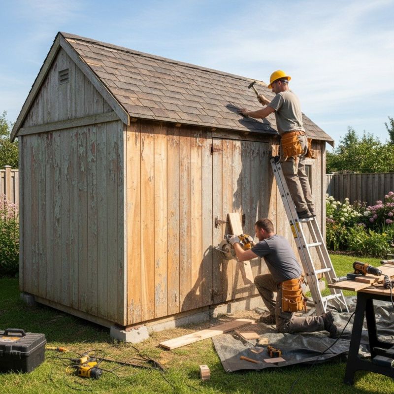 Wooden Carport Repair in Olathe, KS