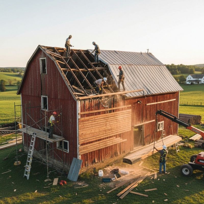 Barn Wall Repair in Kansas City, KS