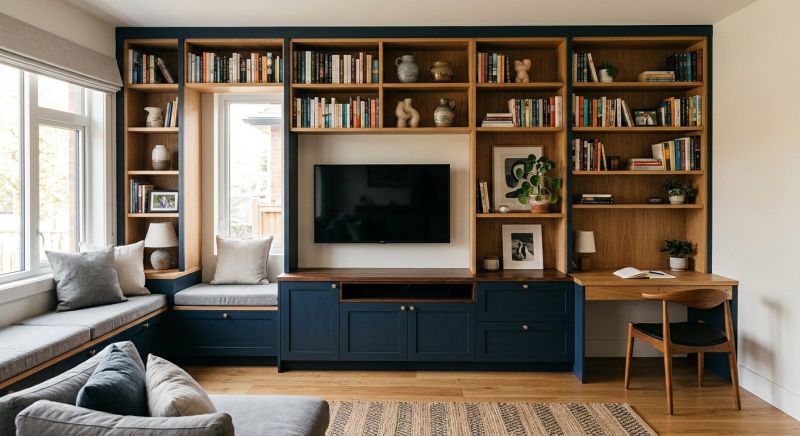 Built In Desk Installation in Winston Salem, NC