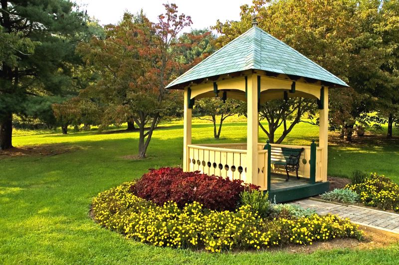 Cedar Gazebo Installation in Kansas City, KS