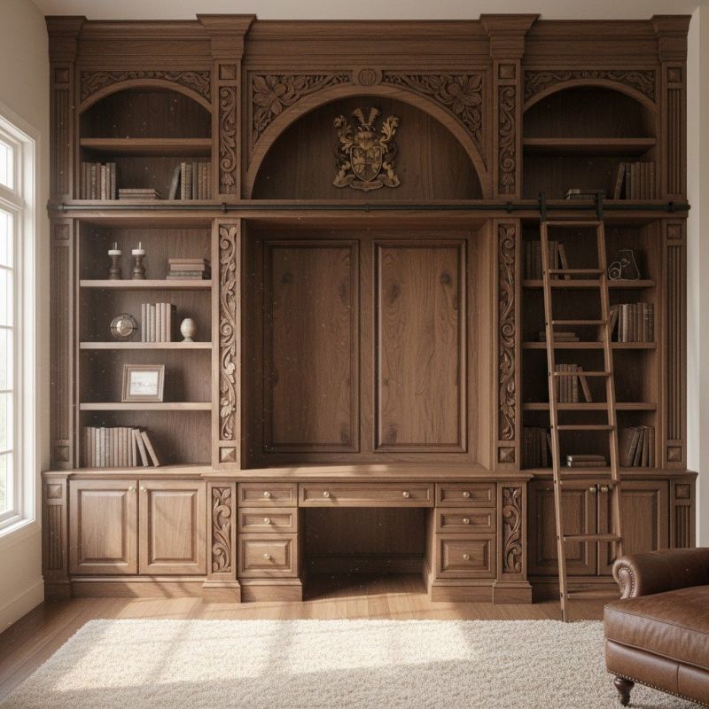 Custom Bookshelves Service in Woodbridge, VA