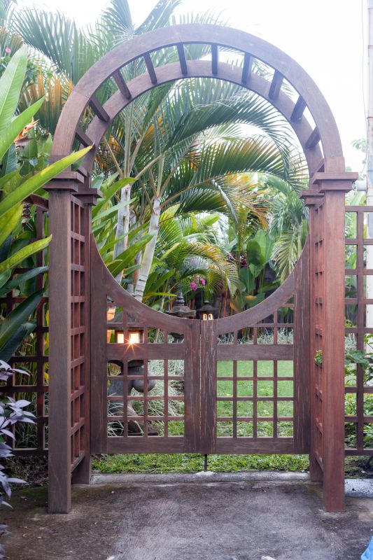 Lattice Arbor Installation in Wilmington, NC