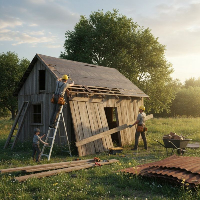 Storage Shed Repair in Kansas City, KS